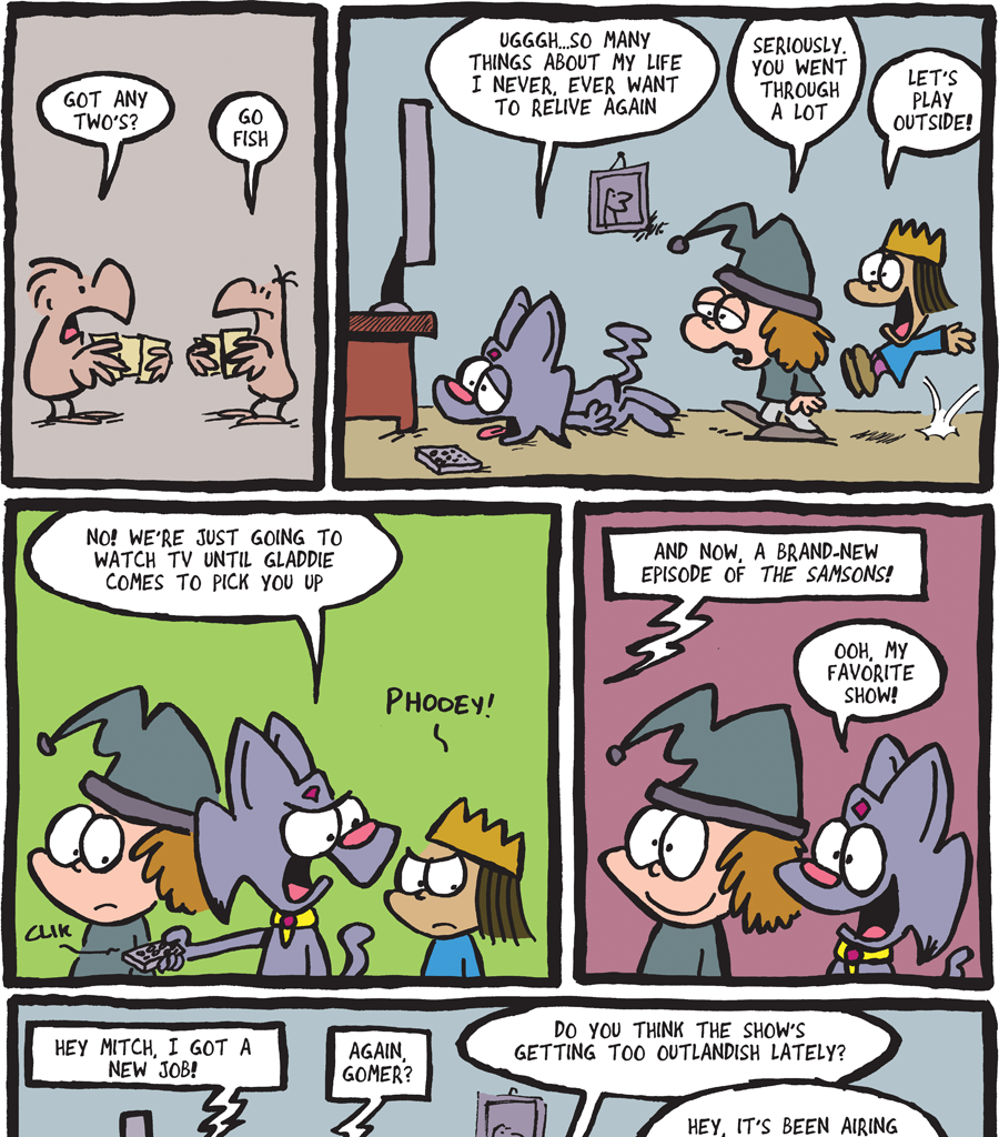 The Fuzzy Princess - Episode 275, Page 1: 2018-06-20-Long Runners